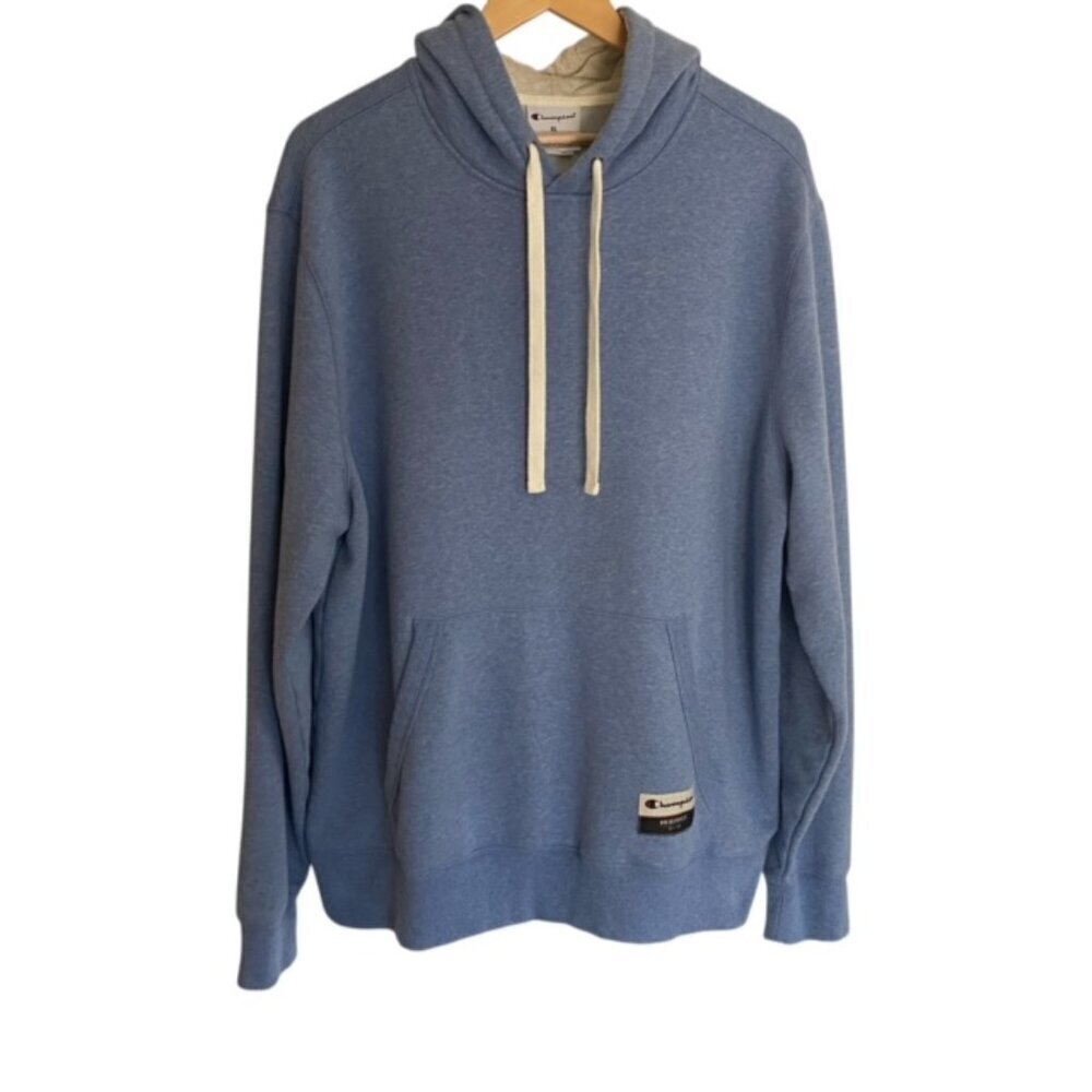 Columbia Blue Hoodie Sweatshirt XLarge